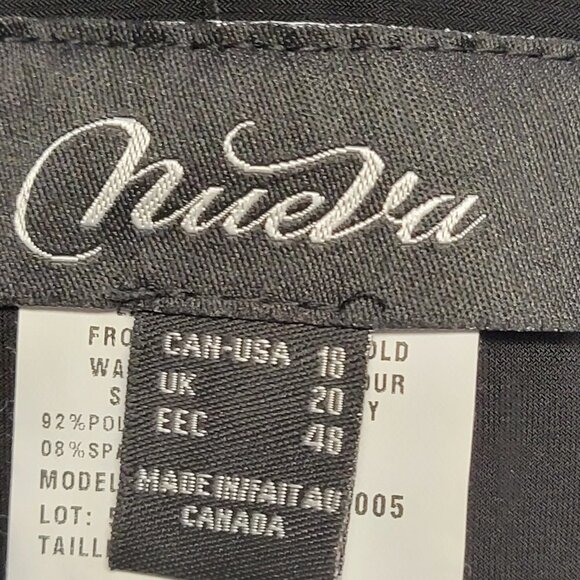 Stretchy Black Leggings Black Pants- Size 8,Size 16 Size 18 - NWT - Picture 6 of 6